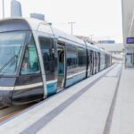 Qatar Tram Turquoise